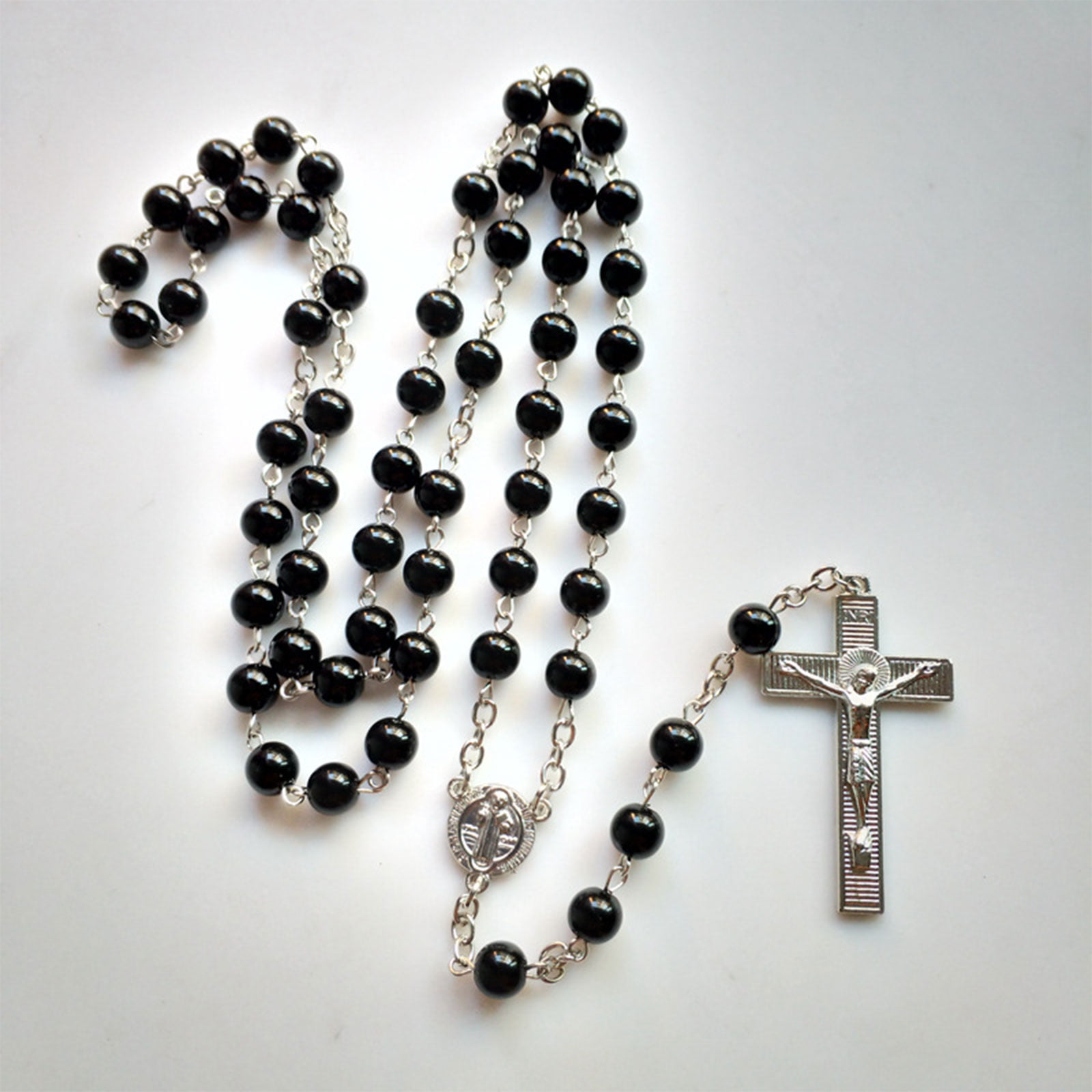 Amazon.com: Angyape Gothic Cross Necklace For Women, Black Layered Long Cross  Necklace Trendy Vampire Pendant Charms Beaded Necklace For Girls Jewelry  Gifts (gothic cross): Clothing, Shoes & Jewelry