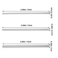 thumbnail image 2 of ETHZZLE 6PCS Sculpture Hair Texture Stick Metal Silver for Experienced Sculptors Clay Modeling, 2 of 8
