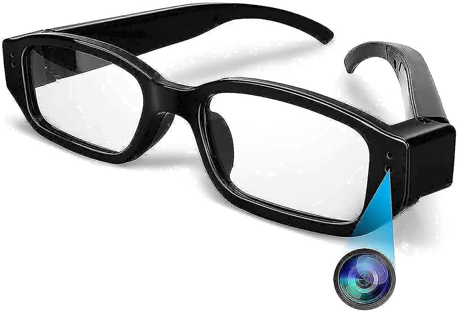 Alvage Camera Glasses, HD 1080p Video Glasses Wearable Camera Mini Video Recorder, A Great Gift