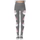 thumbnail image 4 of MKLEKYY Leggings para mujer, leggings para hacer ejercicio, leggings con estampado navideño, pantalones con bloques de color, leggings suaves y elásticos. 1649, 4 of 4