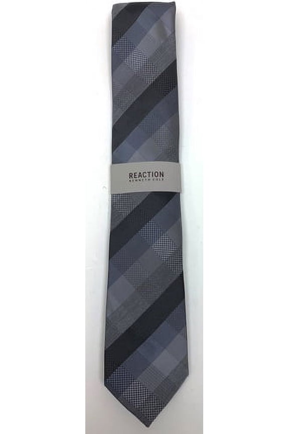 Reaction Men's Pepper Buffalo Check Tie