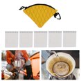 thumbnail image 4 of Camping Coffee Filter Paper Bag, Waterproof Practical Coffee Filter Paper Bag Purse With Buckle For Home, 4 of 8