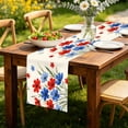 thumbnail image 6 of ARTSLION Waterproof Table Runner 13x612 Inch Polyester Wipe Clean Patio Garden Dining Decor, 6 of 8