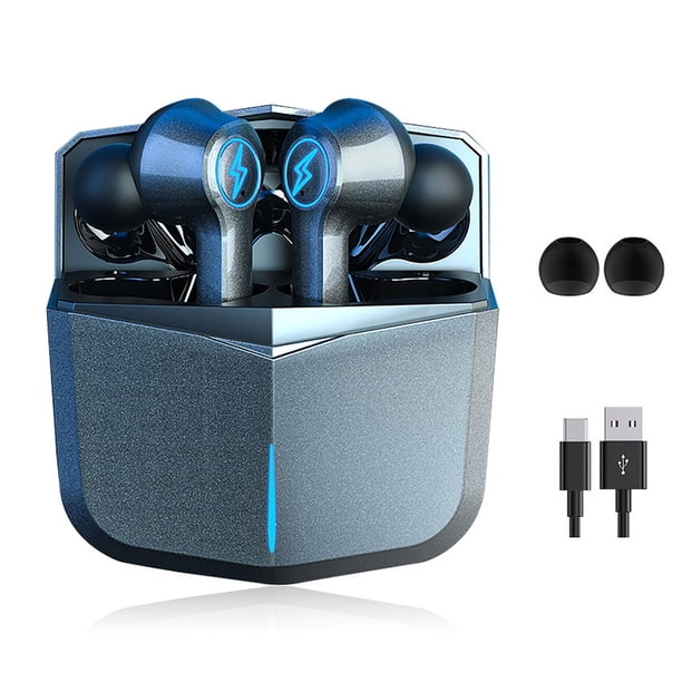 Auriculares manos libres inalámbricos compatibles con Bluetooth Auriculares recargables Auriculares para teléfono con micrófono incorporado Accesorios pequeños Inevent EL005025-01B