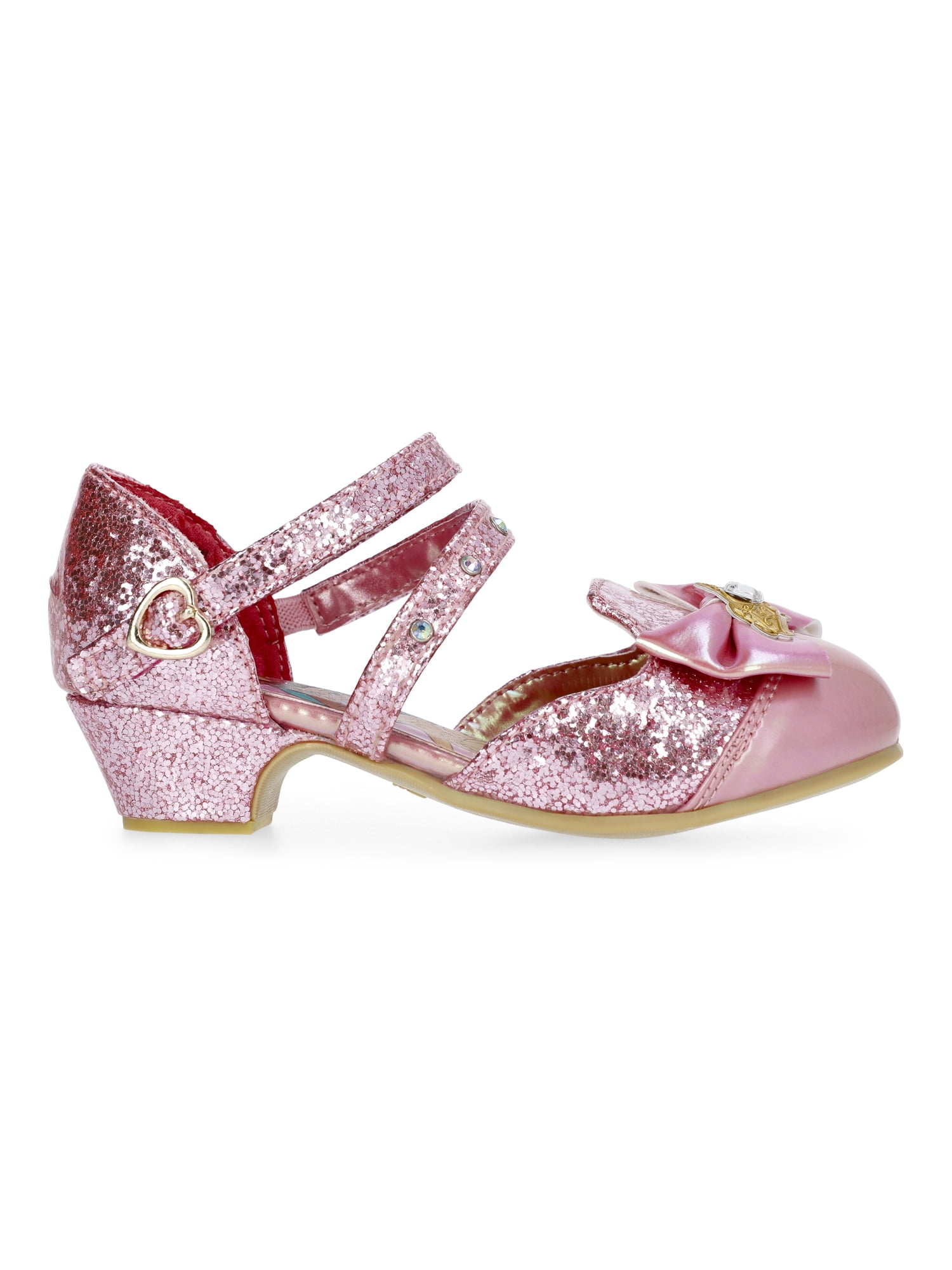 Disney Princess Toddler Girls Low Heel Dress Up Shoes