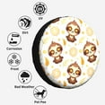 thumbnail image 6 of Kll Sloth Yoga Tire Cover,Universal Wheel Tire Cover For Trailer, Rv, Suv, Truck,Camper And Many Vehicle,(16 Inch), 6 of 7