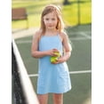 thumbnail image 3 of Arshiner Girls Dress with Shorts Casual Summer Spaghetti Straps One Piece Romper Dresses with Pockets for Kid 5-15 Y, 3 of 3