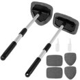 thumbnail image 1 of Windshield Cleaner Tool Car Windshield Cleaning Tool Inside with 4Pcs Reusable Replacement Pads, 1 of 8