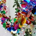 thumbnail image 5 of Easter Garland Decor,6.5Ft Glitter Tinsel Spring Garland Decorations for Tree Mantle Bedroom Office Classroom Party Indoor Outdoor Holiday Home Pink Yellow Blue Green White,A, 5 of 9