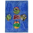 thumbnail image 1 of Teenage Mutant Ninja Turtles Kids' Silk Touch Fleece Throw, 100% Polyester, 1 of 5