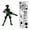 Green, variant on T13 Magnetic Action Figure, Multi-Joint Movable Robot Model with Weapon Accessories, 1-Pack Creative Assembly Decompression Collectible, 5.31in