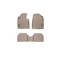 WeatherTech Custom Fit FloorLiners compatible with 2013-2017 Hyundai Elantra GT - 1st & 2nd Row, Tan