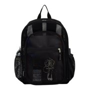 Eastsport Spark Mesh Backpack, Black (6-Pack)