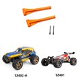 thumbnail image 3 of 2 uds brazo oscilante delantero superior para Wltoys 104009 12409 Rc Car, 1 Afortunado Sencillez, 3 of 5