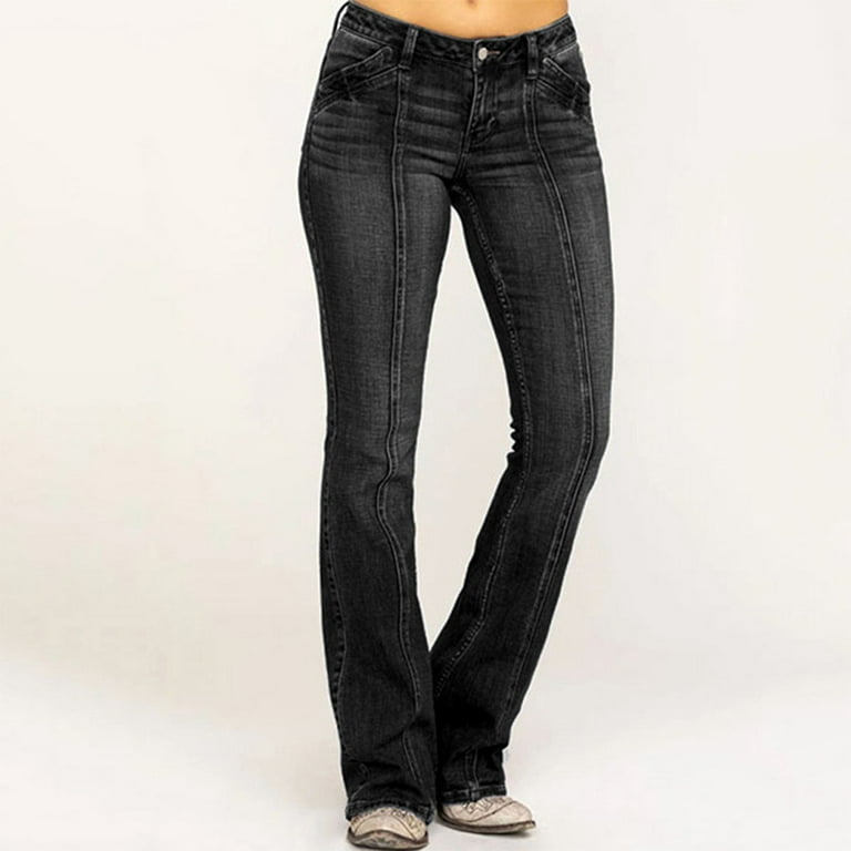 S-3XL Jeans for Women Drawstring Mid Rise Slim Fit Joggers Denim Pants  Casual Jeggings Ladies Fashion Vintage Jeans