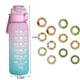 thumbnail image 3 of Botella de perfume de 1 litro, juego de botella de agua actualizada con 12 cápsulas, pajita para beber, sin azúcar, botella de agua para exteriores gratis, 3 of 5