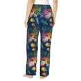thumbnail image 3 of Xecao Undersea Animals Women's Straight Lounge Pajama Pants: The Epitome of Relaxed Sleepwear, 3 of 9