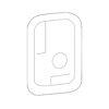 Genuine OE Toyota Tie Down Hook - 66311-0E010-A0