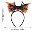 thumbnail image 3 of Honeeladyy Hair Bands Halloween Party Decoration Ghost Headbands for All Ages Ghost Festival Jewelry, 3 of 6