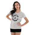 thumbnail image 3 of Shut Up and Shimmy Dancer Dancing Womens Fitted Plus Size Graphic Tee Brisco Brands 2X, 3 of 5