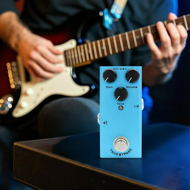 Function Guitar Effects Pedal Distortion Overdrive Delay Tremolo