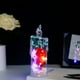 thumbnail image 1 of Luz nocturna LED rosa con efecto de llama parpadeante | Vela electrónica sin llama para decorar el dormitorio | Decoración romántica en forma de corazón para niñas, 1 of 3