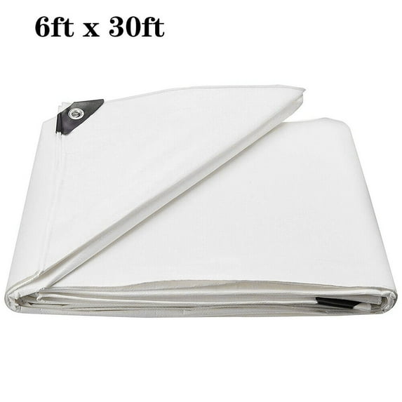 12 Mil Heavy Duty Tarpaulin Waterproof Tarp Canopy Tent Shelter Cover Shade