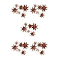 thumbnail image 1 of QualitChoice 1 Set Star Decorations Household Interesting Exquisite Stars Pendant Party Supply Craft Decoration Decor Props for Layout Rose gold 5Set, 1 of 6