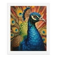 thumbnail image 5 of Paint by Numbers Kit for Adults, Radiant Blue Peacock Artistry Paint by Numbers, Easy Paint by Numbers Kit for Adults Beginner, DIY Adult Paint by Number Kits on Canvas, 12x16in Home Decor, 5 of 7