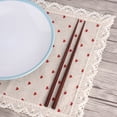 thumbnail image 2 of 5 Pairs 22.5cm Practical Simply Style Solid Color Handmade Wooden Chopsticks Set Pack Gift, 2 of 8