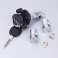 thumbnail image 6 of HUOEPU Ignition Switch Lock Cylinder with Pair Front Door Lock Cylinder Fit for Chevy Silverado GMC Sierra 1999-2000 for GMC Yukon XL 2000-2002 Replace 12472980, 15815961, US287LT, 704600, 6 of 13