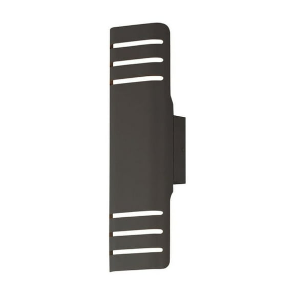 86174ABZ Maxim Lighting Lightray - 16W 2 LED Outdoor Wall Mount In Modern Style-17.25 Inches Tall and 5 Inches Wide-Architectural Bronze Finish