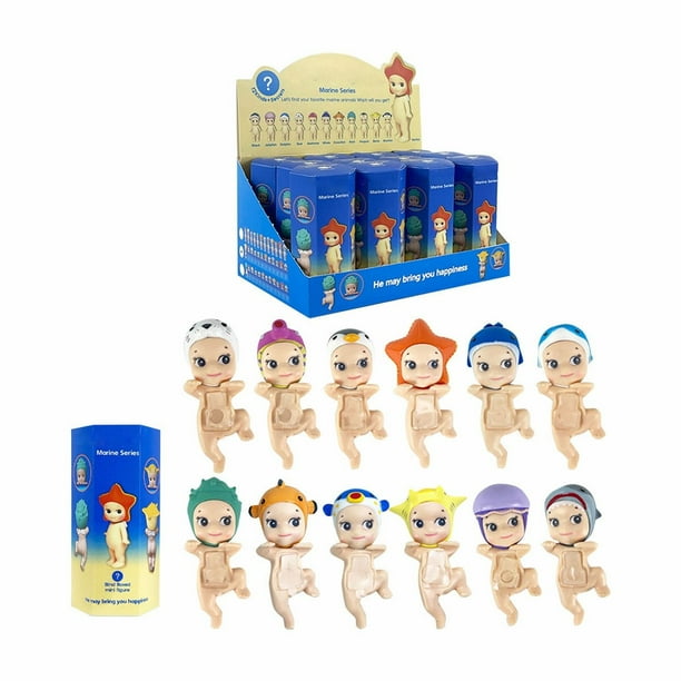 Sonny Angel HIPPERS 12個セット Sonny Angel Hippers Marine Series,12 pc Mini Action Figures Blind