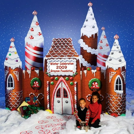 Holiday Gingerbread Castle