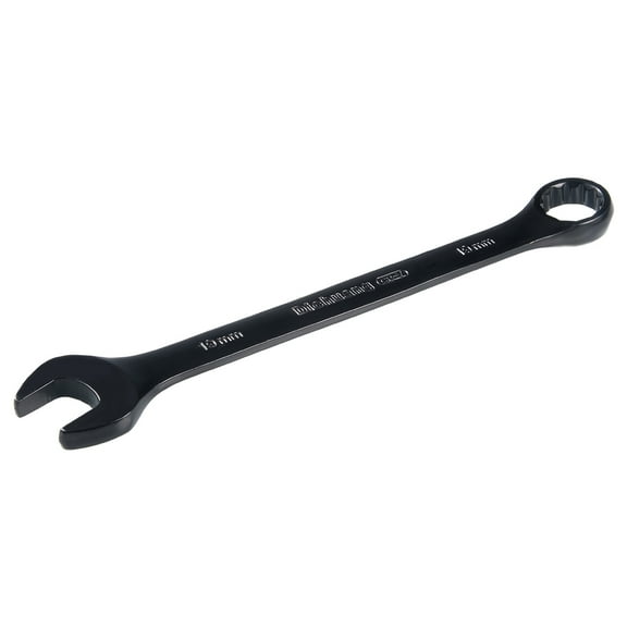 Metric 19mm 12-Point Combination Wrench Black Electrophoresis Coating, Cr-V