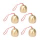thumbnail image 2 of 5 Piezas Campana de Navidad Campana de Decoración de Festival de Lujo Campana de Perro Durable Campanas de Artesanía Campanas de EE. UU. Yuyangstore Campana de vacaciones, 2 of 8