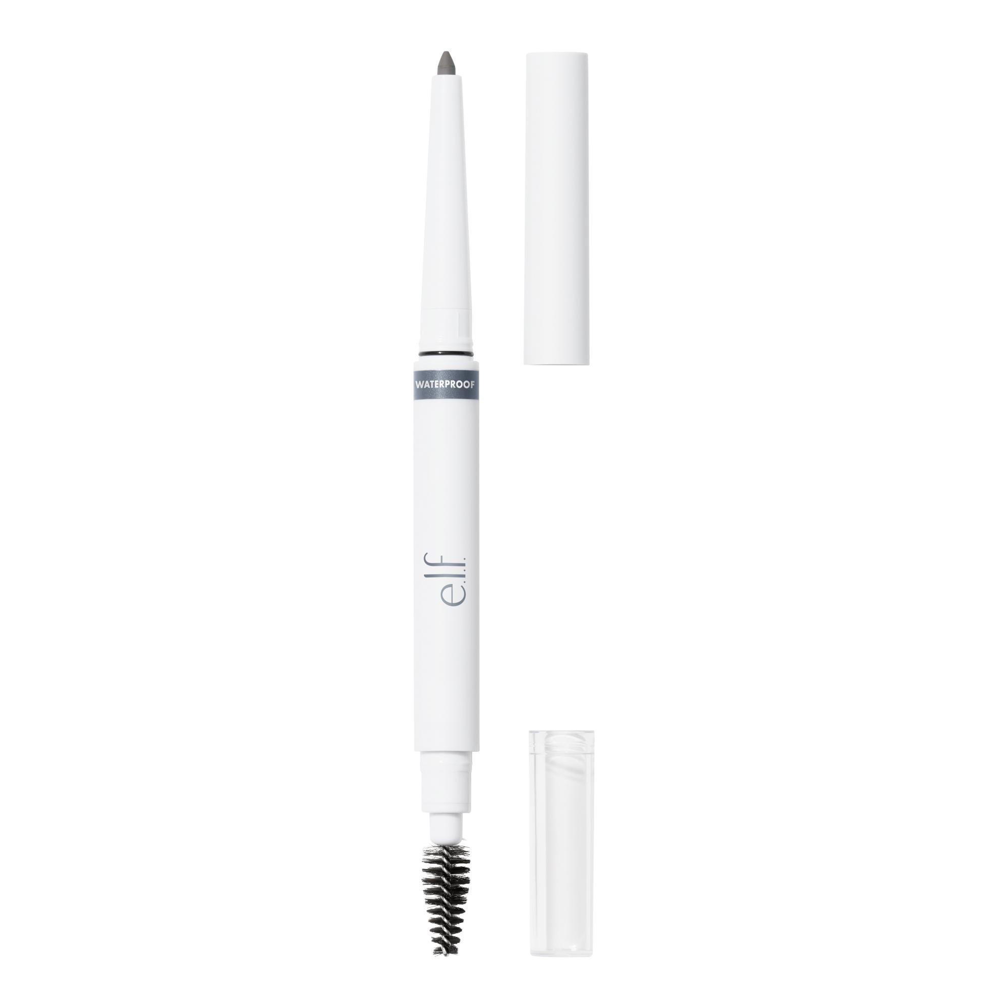 (3 pack) e.l.f. Instant Lift Waterproof Brow Pencil, Grey, 0.008oz
