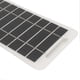 thumbnail image 4 of Panneau solaire portable 2 W 5 V USB Type C en silicium polycristallin haute efficacité, mini panneau solaire pour voyage en plein air, 4 of 4