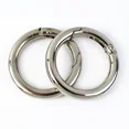 thumbnail image 1 of Meetee-hebillas de anillo redondo de resorte de Metal, 16/20/25/32/38mm, conexión de correa de bolso, gancho a presión, llavero, Collar para mascotas, abrazadera a presión, 5/10 Uds., 1 of 5