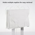 thumbnail image 2 of <p>Napkin Holder, Transparent Acrylic Multifunctional Heart Shaped Modern Paper Napkin Holder  For Cafe</p>, 2 of 7