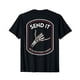thumbnail image 1 of mens shirts - Cotton Short Sleeve Cotton Short Sleeve Send It No Victory Without Sacrifice (on back) T-Shirt for Men Womenfor Men Women - festival outfits, 1 of 6