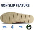 thumbnail image 6 of YAZI Womens Penny Loafers Breathable Slip on Flat Shoes Moccasins, 6 of 13