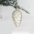 thumbnail image 6 of hulanddfd Christmas Pinecone Ornaments, 10pcs Holiday Pinecone Pendants for Xmas Tree and Thanksgiving Decor Gold, 6 of 7