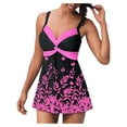 thumbnail image 1 of MKLEKYY Trajes De Baño Mujer 2 Piezas Women Two-Piece Swimsuit Bathing Suit Swimwear High Waist Monokini Tankini, 1 of 2