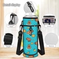 thumbnail image 5 of Yspwyqan Capybara Lemon Backpack Set With Lunch Box Pencil Case Boys, 4Pcs Lightweight Double Zipper Kids Backpack Set Fits 14" Laptop for School Travel Hiking, 5 of 7