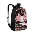 thumbnail image 2 of Yuyamidu Cute Axolotl Backpacks for Girls 8-10 Children Backpack Pink Cherry Blossom School Bag Kids Primary School Bookbag Preschool Book Bags with Adjustable Straps, 2 of 6
