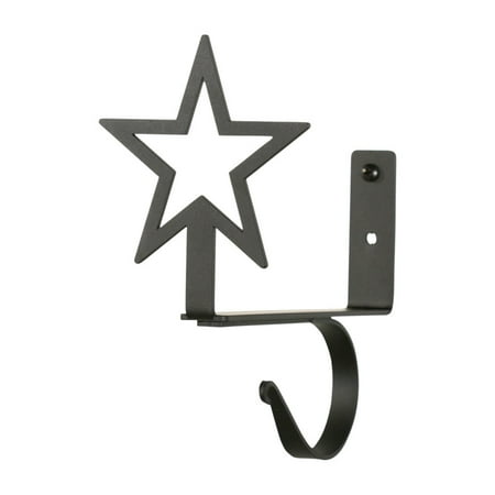 

Village Wrought Iron Star - Curtain Shelf Brackets
