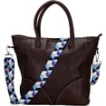 thumbnail image 3 of SURJDE Crossbody Strap for Purses Replacement Adjustable Guitar Multicolor Style Handbag Straps, Rhombus B, Medium, 3 of 4