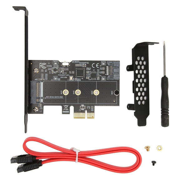 Carte d'Extension NGFF, PCIE à SATA Extension PCI Etto Carte d'Extension PCI Express SATA Carte Design Révolutionnaire