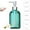 Green, variant on Bxaolu 13.5 OZ Soap Dispenser, Glass Clear Vertical Stripe with Rust Proof Pump, Refillable Liquid Hand Soap Dispenser,Empty Foaming Soap Dispenser for Bathroom, Kitchen, Dish Soap,Lotion (Pink)